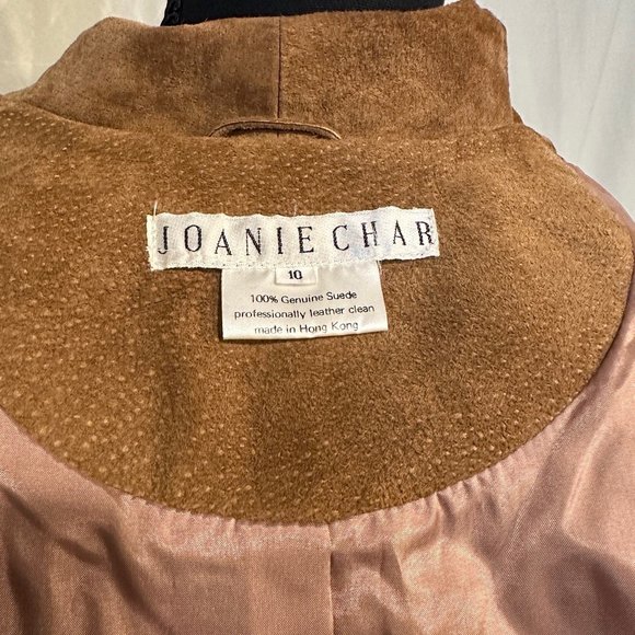 Vintage Suede Oversized Joanie Char 1980’s Jacket - Picture 12 of 16